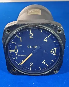 Bendix Vertical Speed Indicator 1636-6A-B1 6000ft/min dated AF-42 AVIATION LQQK!